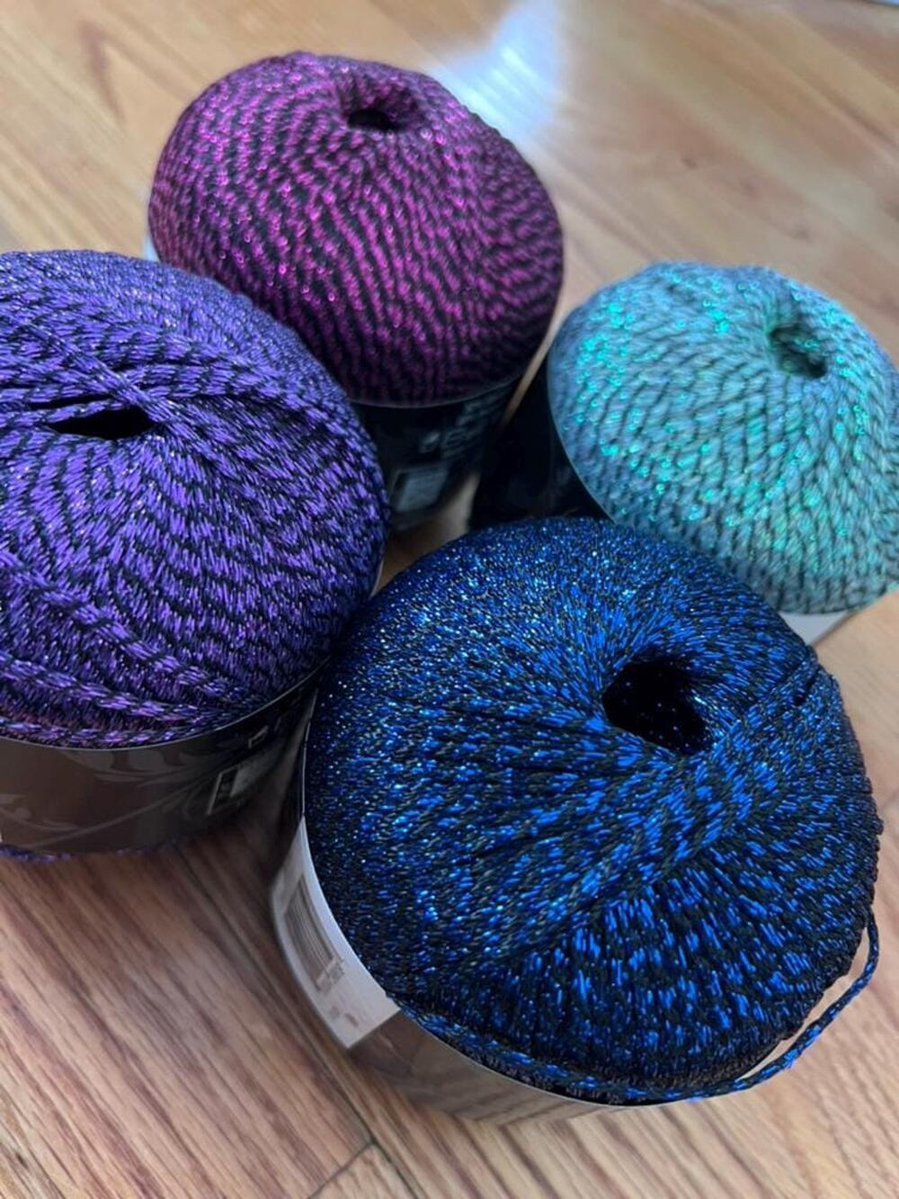 Discontinued Willow Yarns Yarn Lot | Andromeda, Borealis, Aquarius, Deep Space